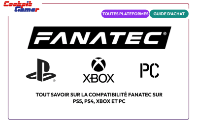 Tout savoir sur la compatibilité Fanatec sur PS5, PS4, Xbox et PC