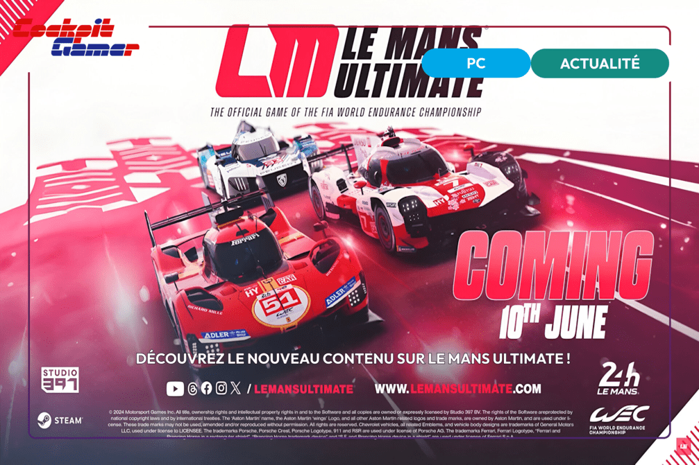 Découvrez le nouveau contenu sur Le Mans Ultimate !_visuel