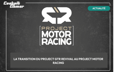 La transition du project GTR Revival au Project Motor Racing