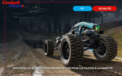 ExoCross, le jeu de course arcade ultime pour les pilotes à la manette